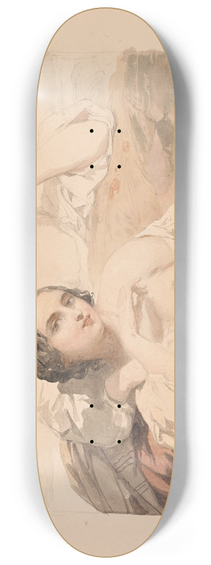 Nicaise De Keyser - The Gleaners 8.25 inch art skate deck Nicaise De Keyser - The Gleaners 8.25 inch art skate deck