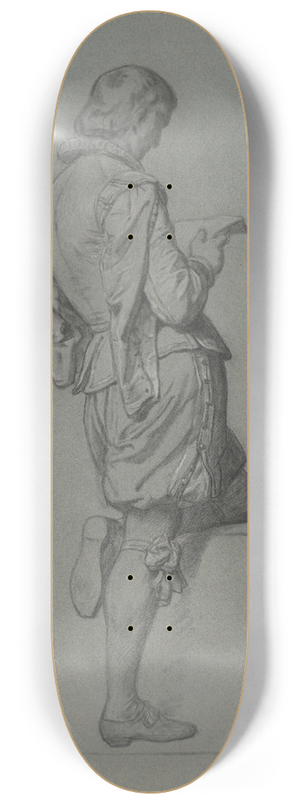 Nicaise De Keyser - The Painter Pieter Neefs I 8.25 inch art skate deck Nicaise De Keyser - The Painter Pieter Neefs I 8.25 inch art skate deck