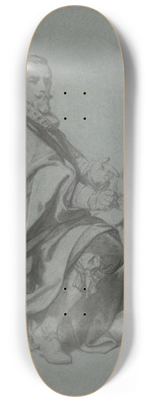 Nicaise De Keyser - The Sculptor Joannes van Mildert 8.25 inch art skate deck