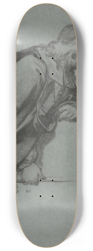 Nicaise De Keyser - The Sculptor Willem Kerricx 8.25 inch art skate deck