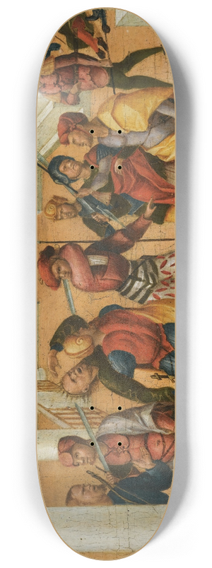 Niccol Giolfino - TheMurder Of The Magus Smerdis 8.25 inch art skate deck