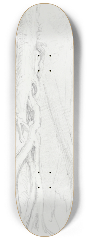 Nicholas Chevalier - Horokiwi Valley; Rata and Pukatea 8.25 inch art skate deck