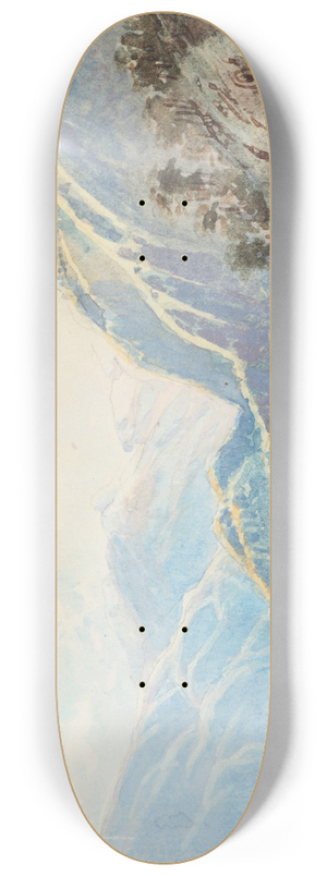 Nicholas Chevalier - Lake Wakatipu 8.25 inch art skate deck