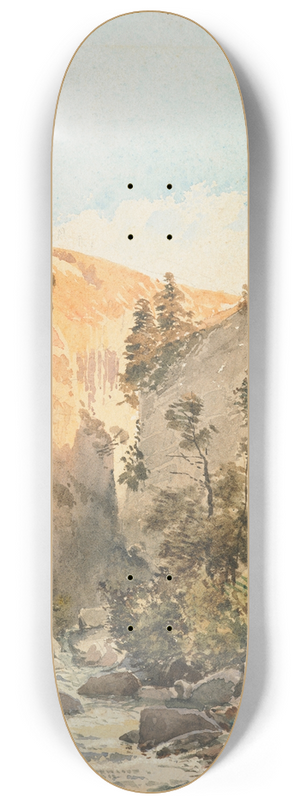 Nicholas Chevalier - The Acheron River 8.25 inch art skate deck
