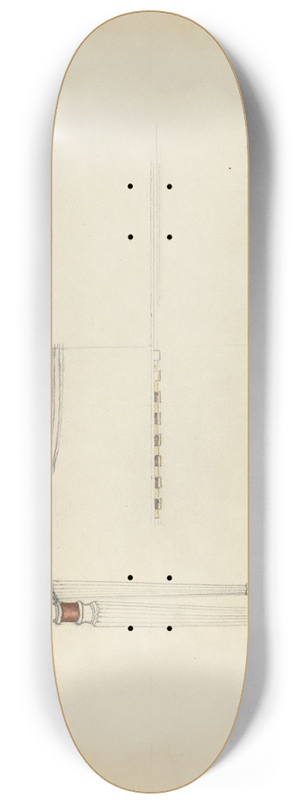 Nicholas Gorid - Sheraton Card Table 8.25 inch art skate deck