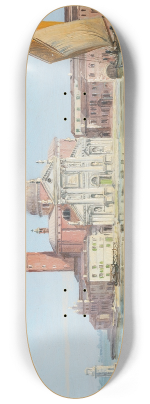 Antonietta Brandeis - Santa Maria Della Salute, Venezia 8.25 inch art skate deck