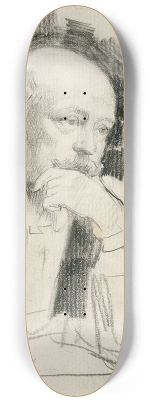 Nicolaas van der Waay - De heer Slagmulder, verzamelaar 8.25 inch art skate deck