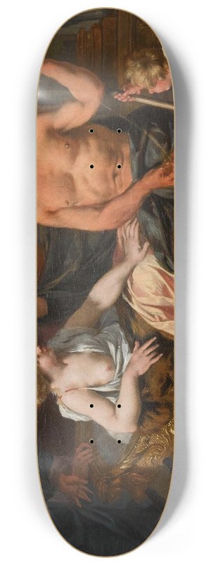 Nicolaas Verkolje - Hercules And Omphale 8.25 inch art skate deck