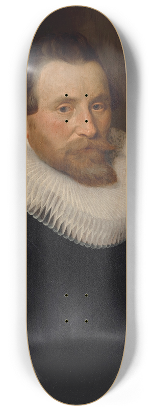 Nicolaes Eliasz. Pickenoy - Portrait of a gentleman 8.25 inch art skate deck