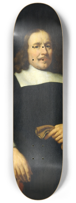 Nicolaes Maes - Dutch Gentleman 8.25 inch art skate deck