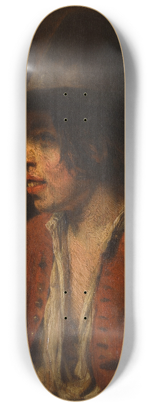 Nicolaes Maes - Fisherboy 8.25 inch art skate deck