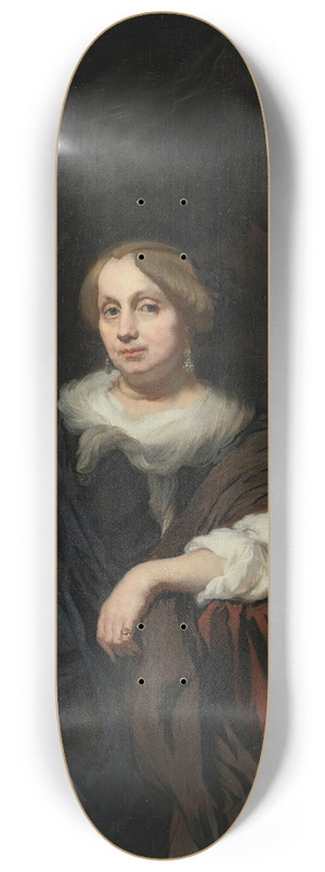 Nicolaes Maes - Portrait of a lady 8.25 inch art skate deck