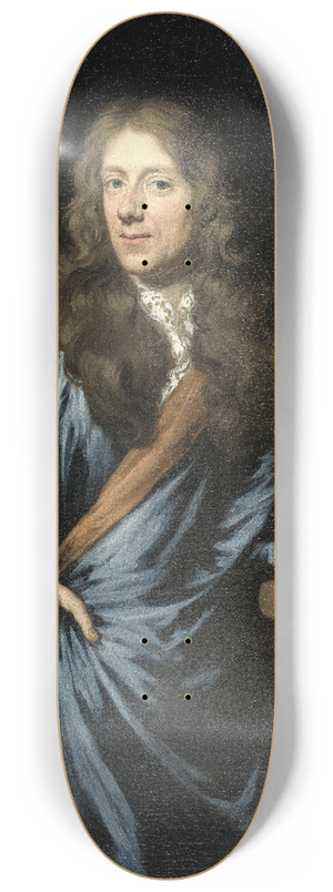 Nicolaes Maes - Portrait of Willem Pottey, Lawyer and Accountant-General of Flushing 8.25 inch art skate deck