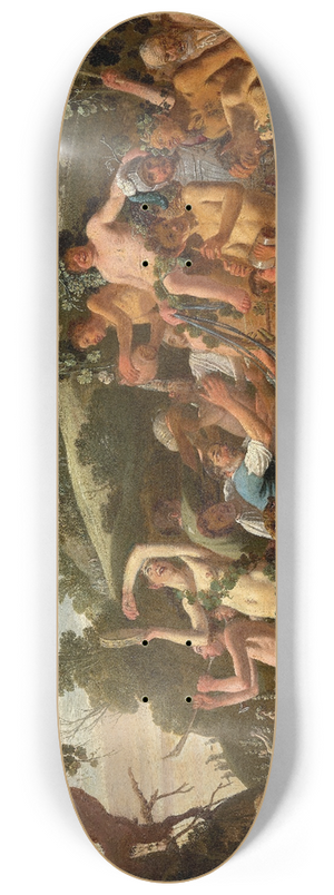 Nicolaes Moeyaert - The Triumph of Bacchus 8.25 inch art skate deck Nicolaes Moeyaert - The Triumph of Bacchus 8.25 inch art skate deck