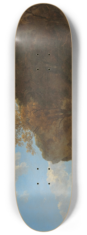 Nicolaes Pietersz. Berchem - Italian Landscape 8.25 inch art skate deck