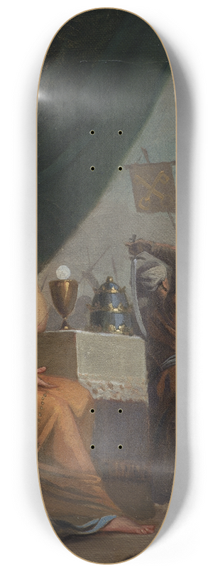 Nicolai Abildgaard - Hierarchy At Its Peak At The Time Of The Crusades 8.25 inch art skate deck Nicolai Abildgaard - Hierarchy At Its Peak At The Time Of The Crusades 8.25 inch art skate deck