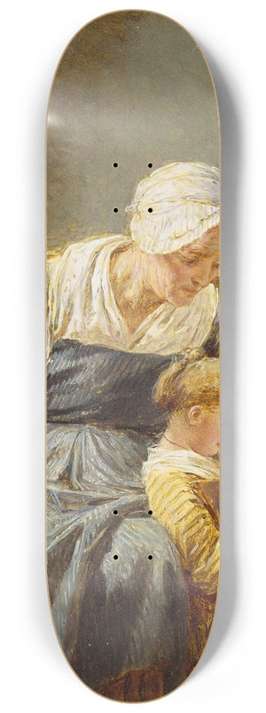 Nicolas Bernard Lpici - Leducation commence (Education Begun) 8.25 inch art skate deck