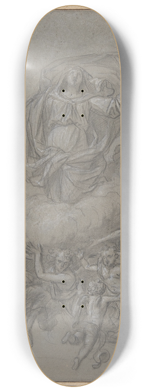 Nicolas de Plattemontagne - The Assumption of the Virgin 8.25 inch art skate deck