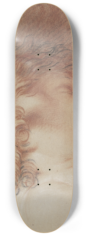 Nicolas Guibal - Kopf eines schlafenden Kindes nach rechts 8.25 inch art skate deck