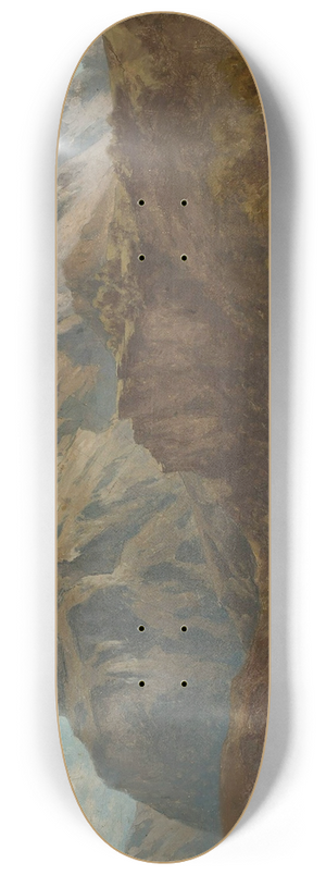 Antoni Kozakiewicz - Mountain landscape 8.25 inch art skate deck