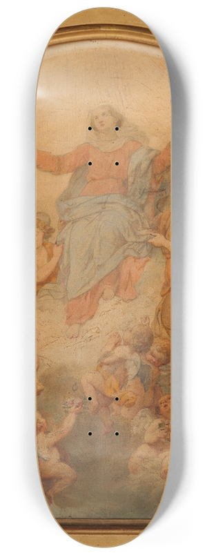 Nicolas Louis Franois Gosse - La Vierge Triomphante 8.25 inch art skate deck