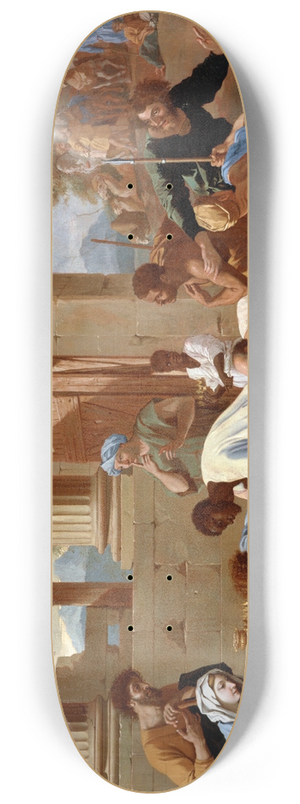 Nicolas Poussin - The Adoration Of The Magi 8.25 inch art skate deck