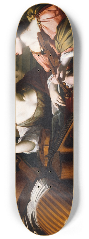 Nicolas Regnier - Divine Inspiration of Music 8.25 inch art skate deck