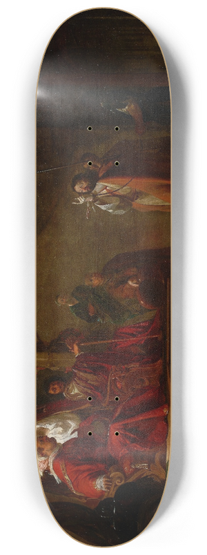 Nicolaus Knpfer - St. Paul Before the Praetor 8.25 inch art skate deck
