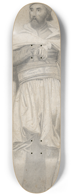 Niels Simonsen - A Turkish Warrior 8.25 inch art skate deck