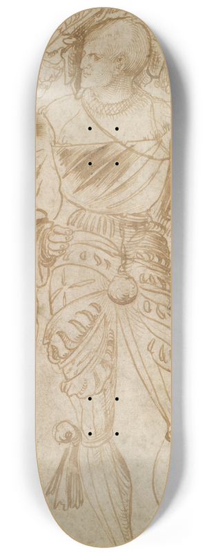 Niklaus Manuel - Eidgenosse 8.25 inch art skate deck Niklaus Manuel - Eidgenosse 8.25 inch art skate deck
