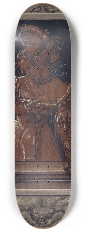 Niklaus Manuel - Lucretia 8.25 inch art skate deck Niklaus Manuel - Lucretia 8.25 inch art skate deck