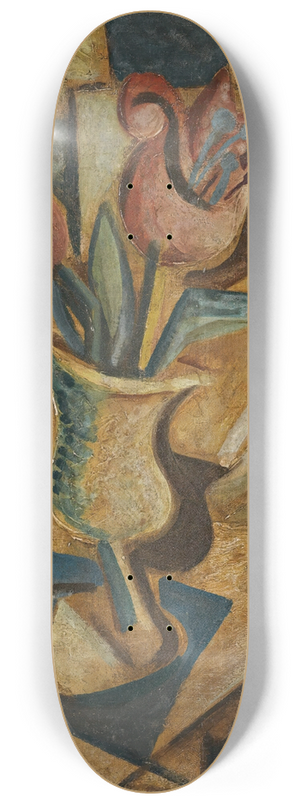 Antonin Prochzka - Still Life With Tulips 8.25 inch art skate deck Antonin Prochzka - Still Life With Tulips 8.25 inch art skate deck