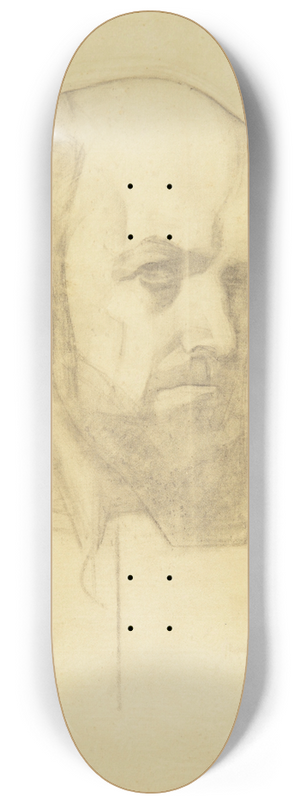 Nikolai Triik - Autoportree 8.25 inch art skate deck