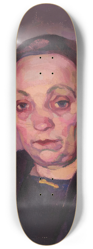 Nikolai Triik - Portrait of O. Martna 8.25 inch art skate deck