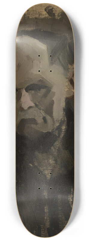 Nikolai Triik - Vanamehe pea 8.25 inch art skate deck