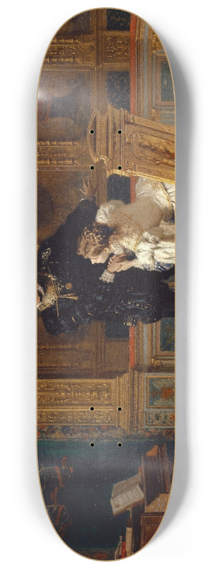 Antonio Barzaghi-Cattaneo - Scene From Schillers Fiesco (Act Iv, Scene 14) 8.25 inch art skate deck