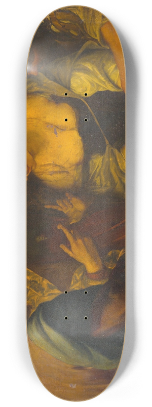Antonio Carneo - Christ and the Adulteress 8.25 inch art skate deck