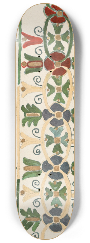 Nikolay Samokish - Motivy ukrainskago ornamenta Pl. 24 8.25 inch art skate deck