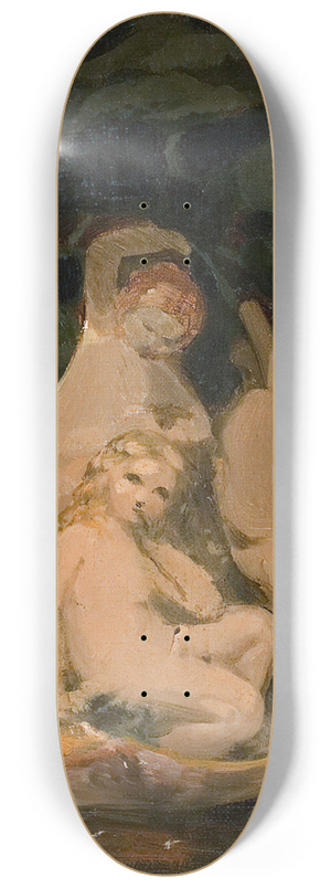 Nils Jakob Olsson Blommr - Nymphs 8.25 inch art skate deck