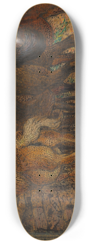 Nils Kreuger - By the Wall 8.25 inch art skate deck Nils Kreuger - By the Wall 8.25 inch art skate deck
