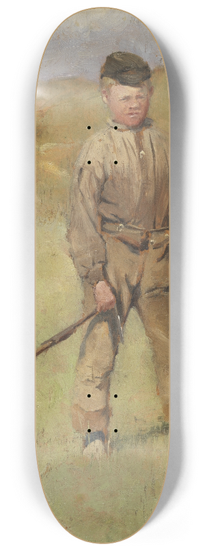 Nils Kreuger - Ung pojke, motiv frn Holland 8.25 inch art skate deck