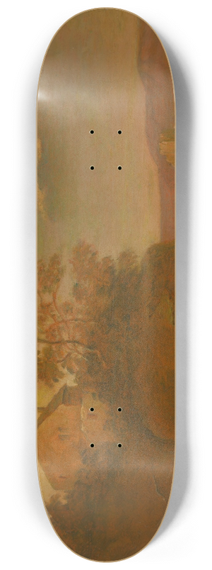 Norbert Joseph Carl Grund - Early Evening 8.25 inch art skate deck