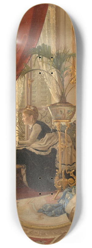 Numa Marzocchi De Bellucci - Lattente 8.25 inch art skate deck