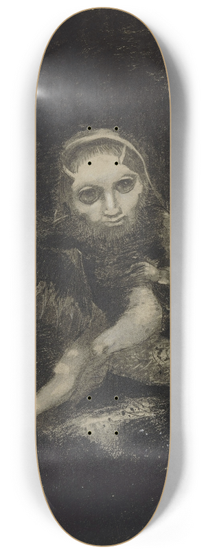 Odilon Redon - Caliban 8.25 inch art skate deck