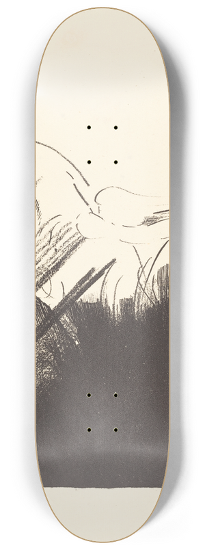 Odilon Redon - Cheval aile (Winged Horse) 8.25 inch art skate deck