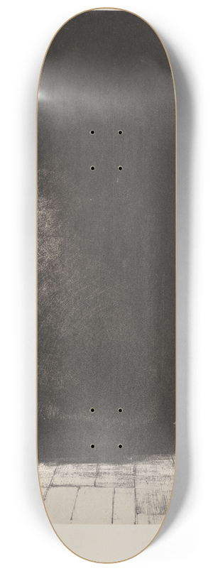 Odilon Redon - I saw a flash of light, large and pale 8.25 inch art skate deck