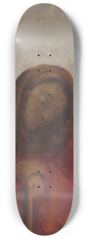 Odilon Redon - La Dsesprance, Dit Aussi La Souffrance 8.25 inch art skate deck