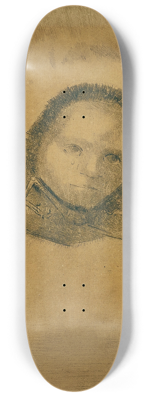 Odilon Redon - Laraigne qui pleure ou Le Dsespoir du monstre 8.25 inch art skate deck