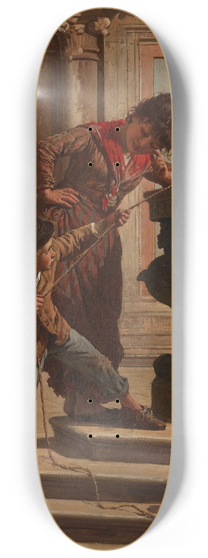 Antonio Ermolao Paoletti - Helping Hand 8.25 inch art skate deck