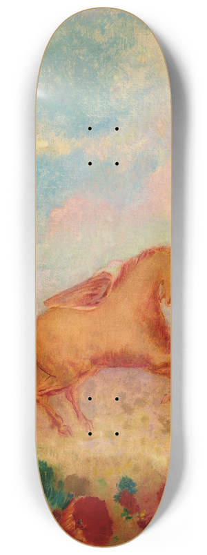 Odilon Redon - Pgase 8.25 inch art skate deck
